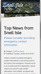 Mobile Screenshot of enjoysnellisle.com
